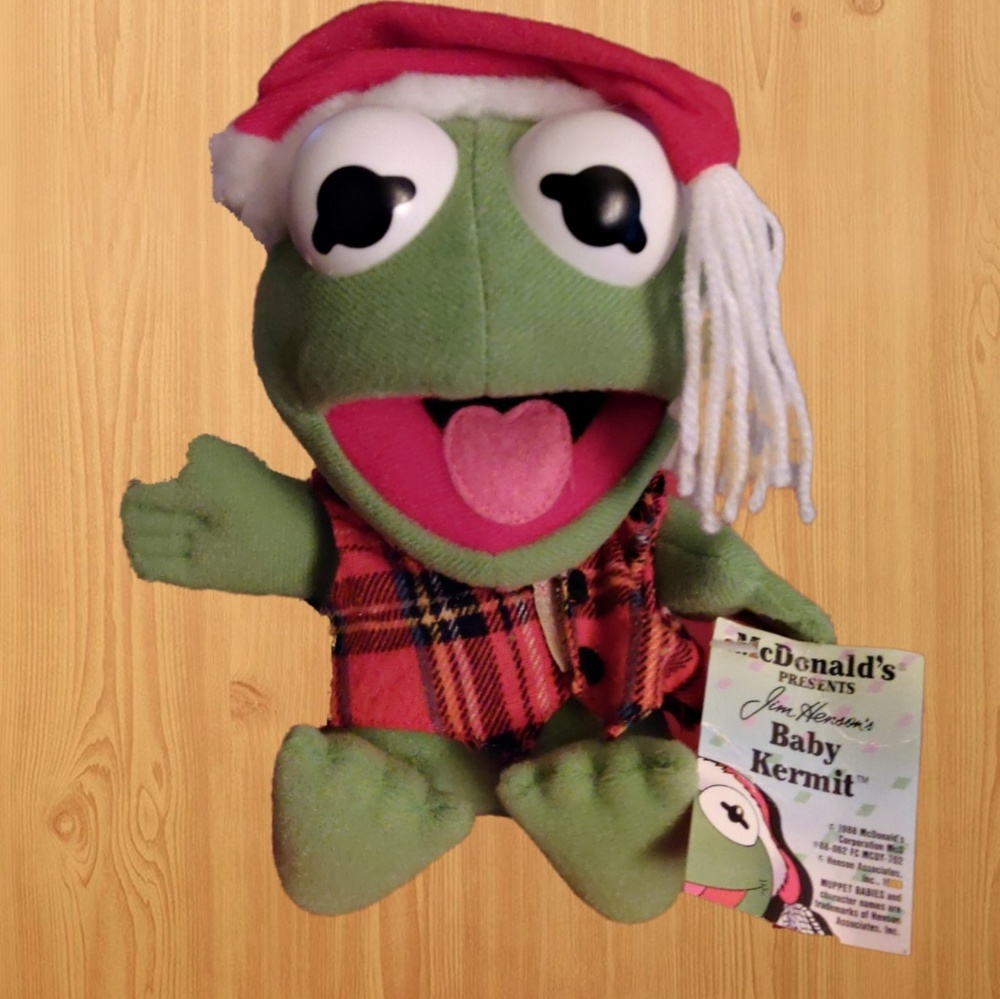 💥3 for $15💥 Vintage 1988 McDonald's Kermit Frog